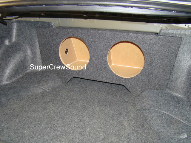 Honda Accord Coupe/Sedan 2008-2012 Subwoofer Enclosure